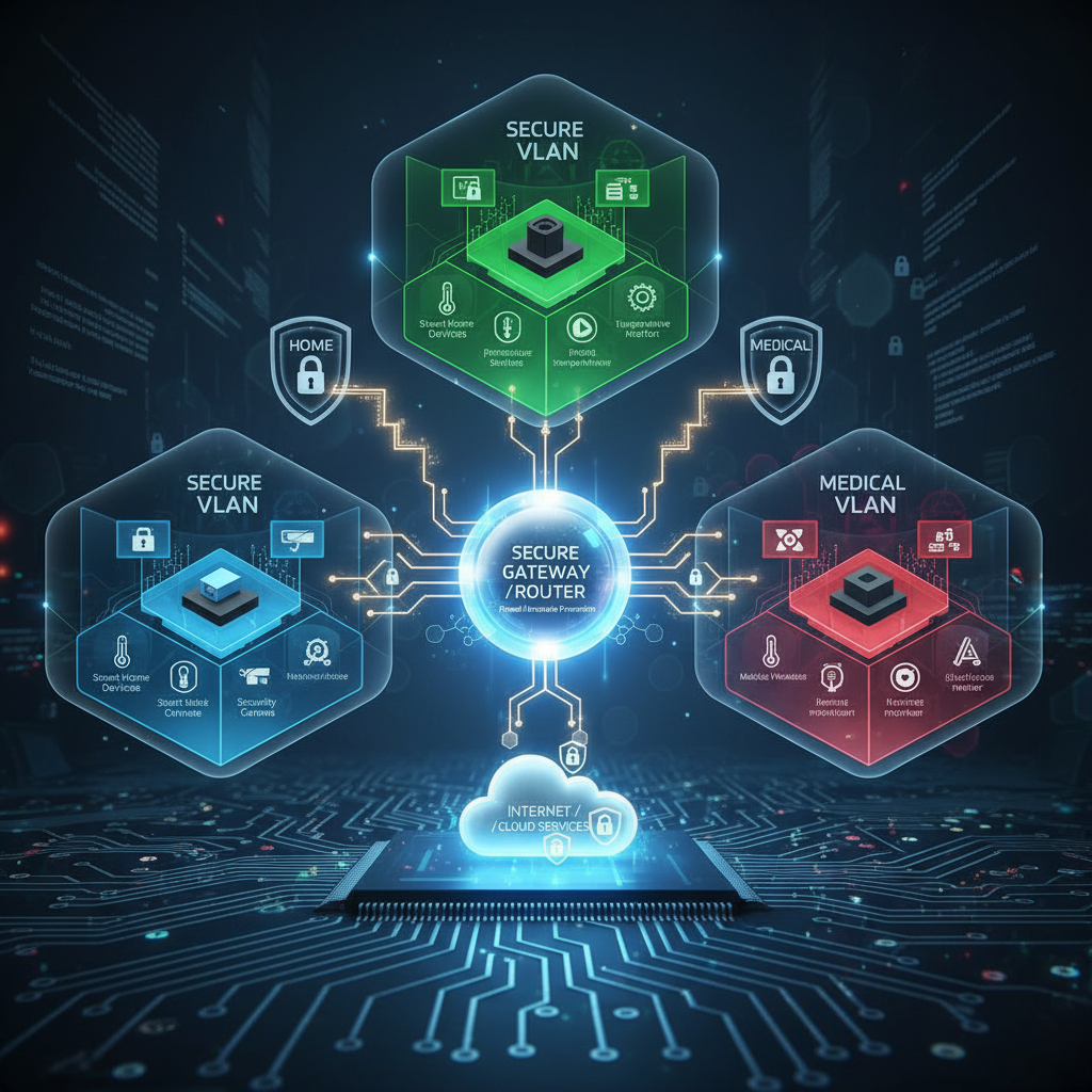 IoT VLAN Segmentation Diagram